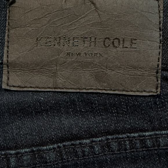 Kenneth Cole Dk Blue Straight Leg Denim Jeans Men's Size 40 x 32 - Picture 4 of 7